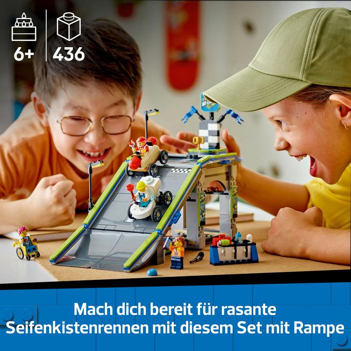 Produktbild LEGO Keine Limits: Seifenkistenrennen mit Rampe (60460, LEGO City)