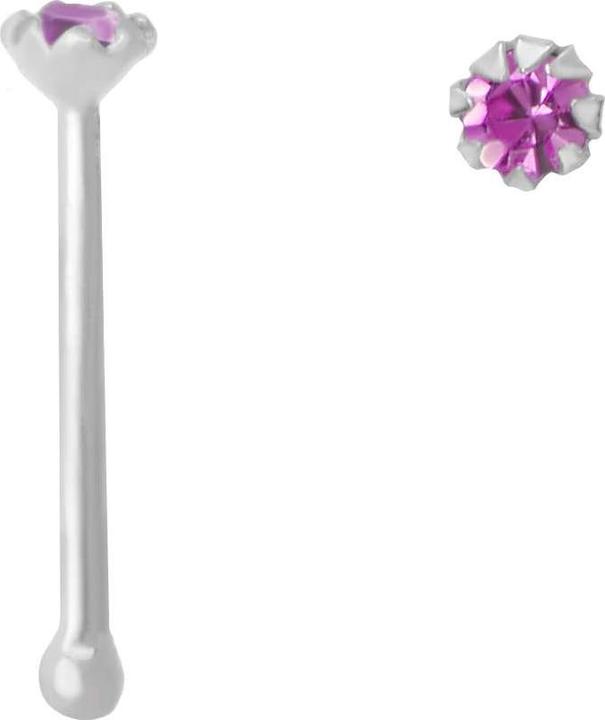 Produktbild Bijouteria Nasenpiercing (Kristall, Silber 925)