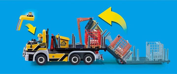 Productafbeelding Playmobil Vrachtwagen met wissellaadbak (70444, Playmobil Stad Actie)