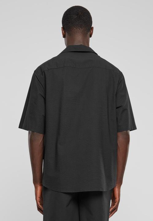 Image du produit Urban Classics Chemise à manches courtes Relaxed Seersucker - 140935 (L)
