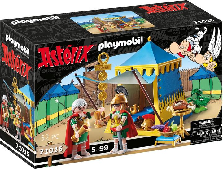 Produktbild Playmobil Anführerzelt mit Generälen (71015, Playmobil Asterix)