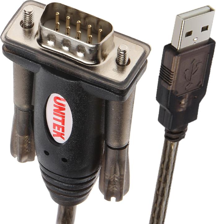 Immagine prodotto Unitek Y-105 USB v. 1.1. RS232 Nero Cavo interfaccia/adattatore (1.50 m)