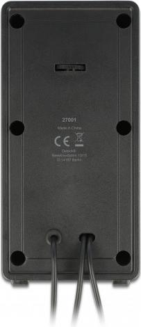 Image du produit Delock Haut-parleur USB stéréo 2.0 avec prise jack 3,5 mm et alimentation USB