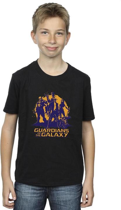 Actual product image Guardians of the Galaxy Boys Sunset Guardians T-Shirt (116)