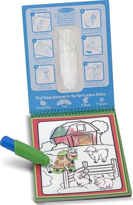 Produktbild Melissa & Doug Malbuch Tiere