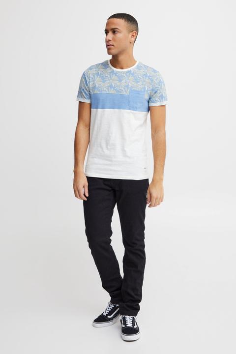 Immagine prodotto Solid Florian T-Shirt Con Disegno Maglietta A Manica Corta Da Uomo Con Girocollo In Cotone 100% (XL)