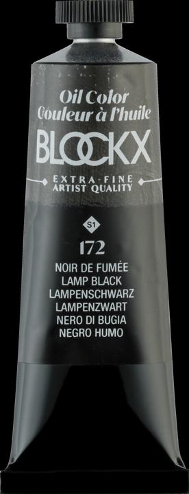 Produktbild BlockX Extrafeine Ölfarbe (Lampenschwarz, 35 ml)