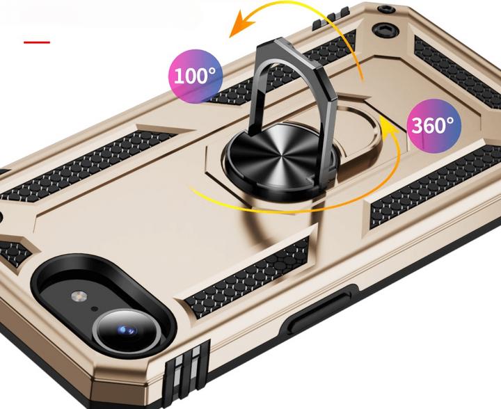 Image du produit Cover-Discount iPhone 16e - Robustes Back Cover mit Kickstand (Apple iPhone 16e)