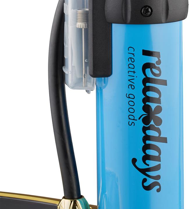 Produktbild Relaxdays Fusspumpe Manometer