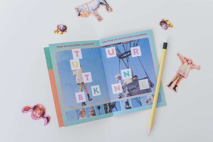 Immagine prodotto DH-Konzept Libretto da colorare e puzzle per la festa di Pippi Calzelunghe