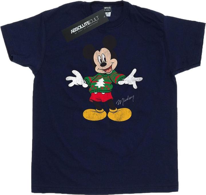 Immagine prodotto Disney Mickey Mouse Christmas Jumper Maglietta Uomo (XXL)
