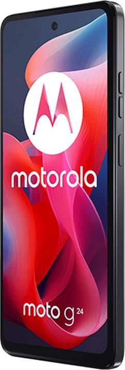 Produktbild Motorola Moto G24 (128 GB, Matte Charcoal, 6.56", Dual SIM, 50 Mpx, 4G)