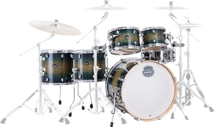 Produktbild Mapex AR628SFU Studioease Shellset 6-teilig, Rainforest Burst