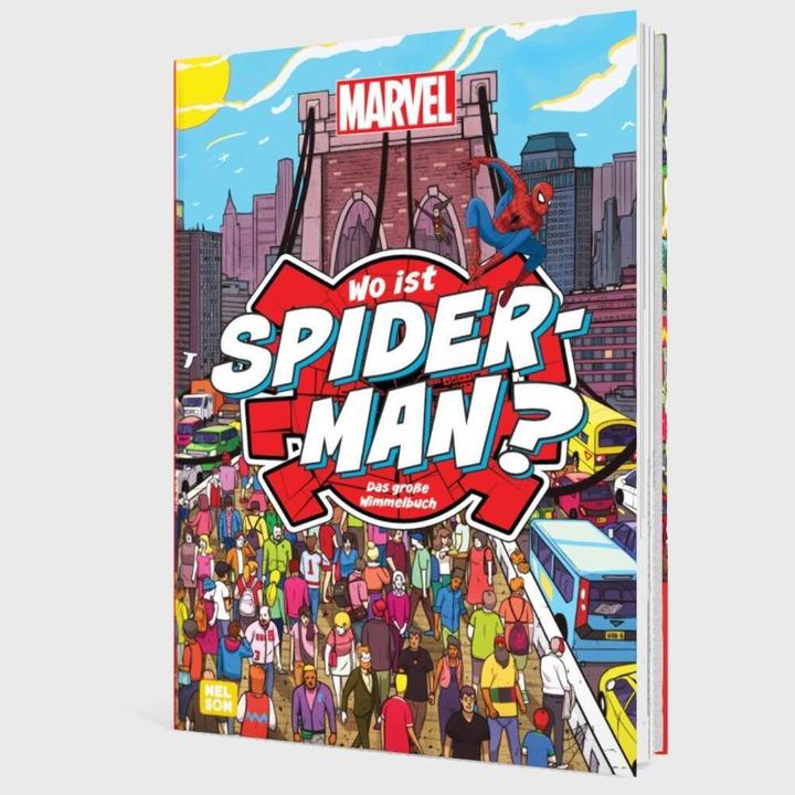 Immagine prodotto Marvel: Wo ist Spider-Man? Das grosse Wimmelbuch (Tedesco, Meraviglia, Constanze Steindamm, 2024)