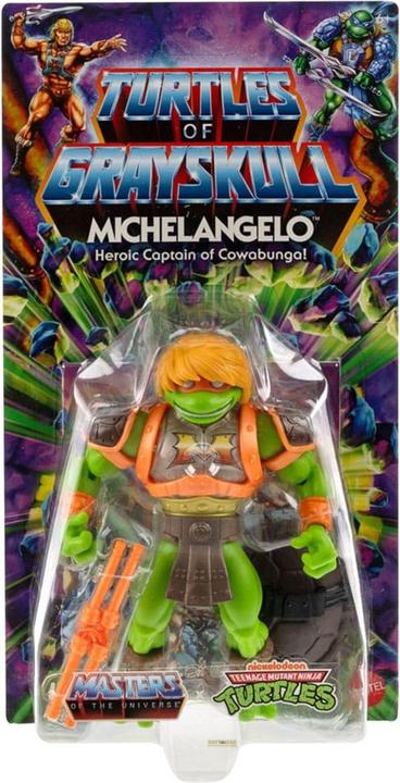 Actual product image Masters of the Universe Origins TOG Michelangelo (1)