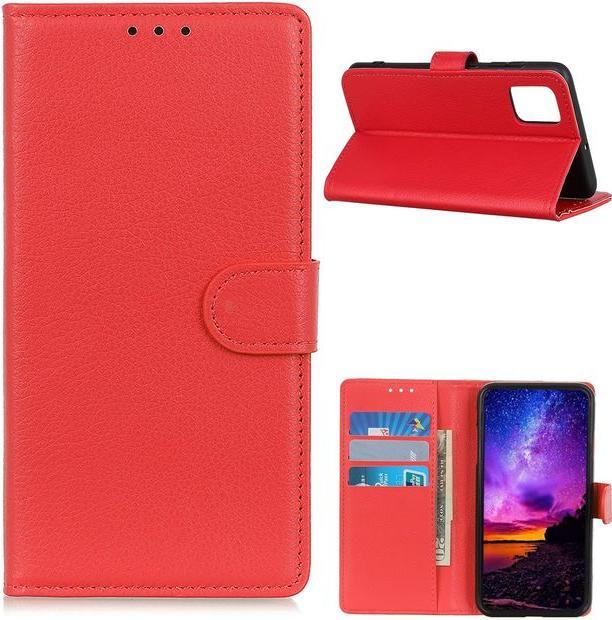 Produktbild MU Classic Litchi Leder Bookcover Series (Xiaomi Mi 10T, Xiaomi Mi 10T Pro)