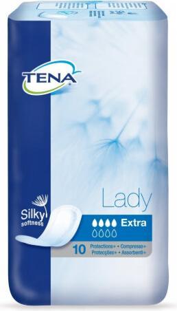 Actual product image Tena Ink. Inlays + Lady Extra (10 x, Regular)