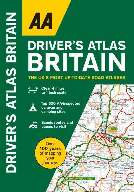 Actual product image Drivers Atlas Britain Flexibound (AA Road Atlas Britain) (AA UK Atlas Britain)