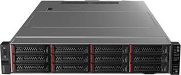 Actual product image Lenovo ThinkSystem SR550, 2xIntel Xeon Silver 4208 8C, 2Rx8, 240GBx2 SATA