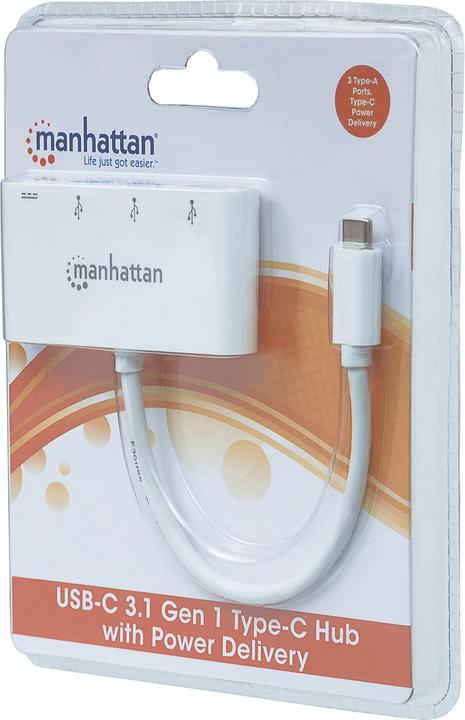 Immagine prodotto Manhattan SuperSpeed (USB-C, 4 Porti)