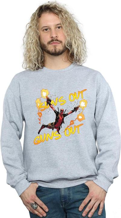 Produktbild Deadpool Sun's Out Guns Out Sweatshirt (L)