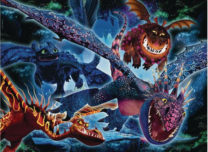 Produktbild Ravensburger Leuchtende Dragons (100 Teile)