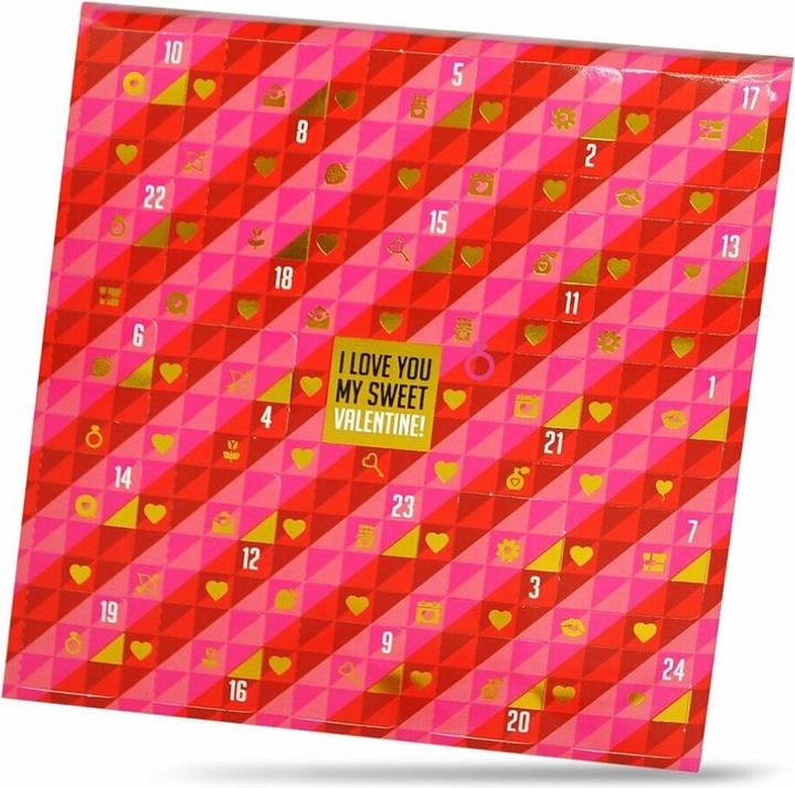 Immagine prodotto Moodzz Calendario dell'Avvento di San Valentino (Compilazione del gioco, Tedesco, Spagnolo, Francese, Norvegese, Olandese, Svedese, Italiano, Inglese)
