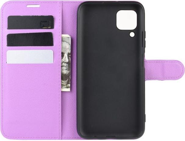 Actual product image MU Classic Litchi Leather Bookcover Series (Huawei P40 Lite)