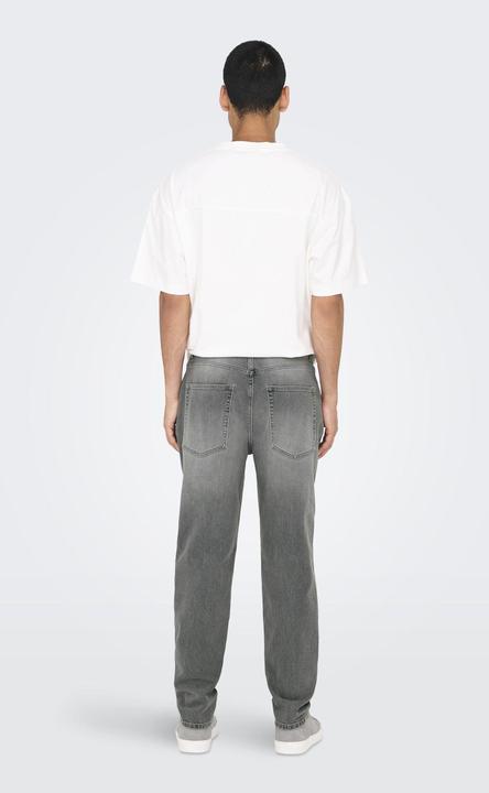 Image du produit Only & Sons ONSYOKE Taille moyenne Réduction Jeans Relaxed Fit Jeans (34)