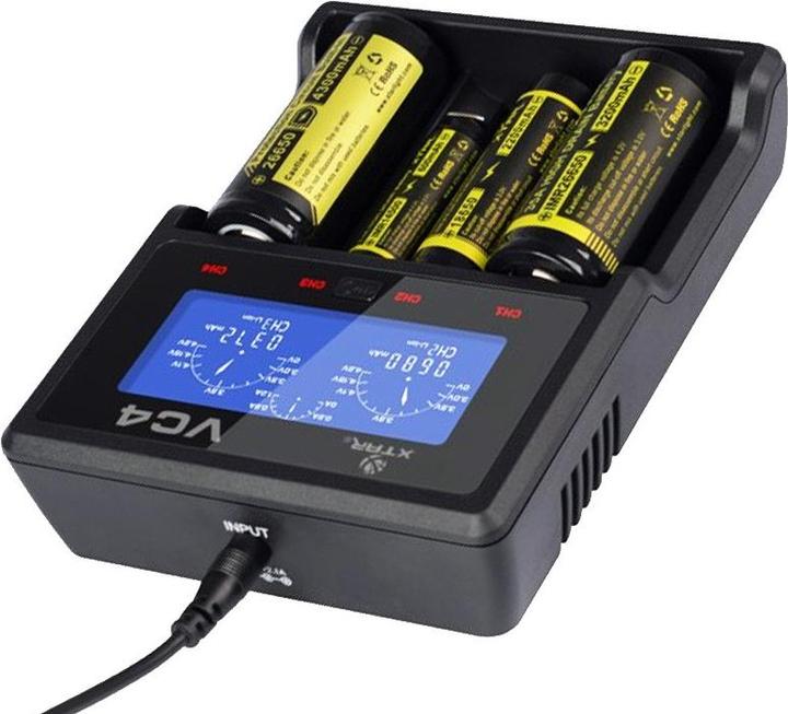 Actual product image Fenix Akku CR123 A 2 Stück und Schnell-Ladegerät (2 pcs., CR123A, 760 mAh, Rechargeable battery)