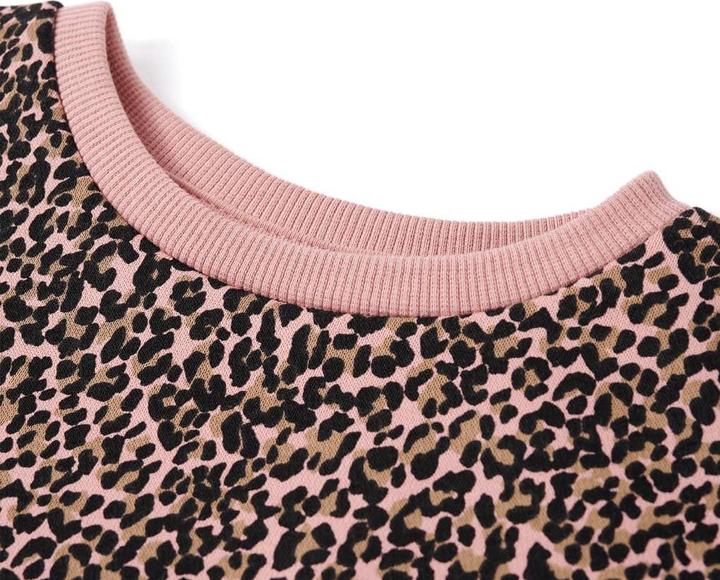 Image du produit VidaXL Sweatshirt enfant Rose moyen 128,Composition : 95% Coton. 5 (128)