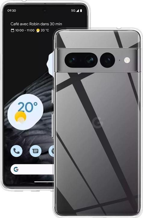 Screenguard Custodia trasparente in TPU flessibile (Google Pixel 7 Pro)