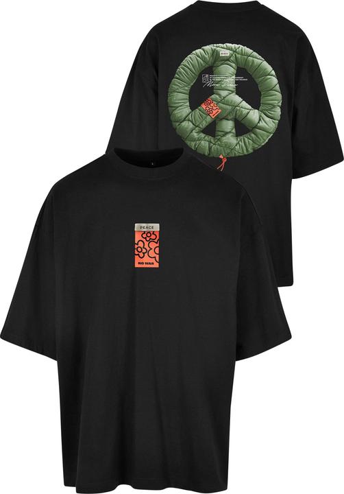 Actual product image Urban Classics Puffer Peace Huge Tee - 18467 (M)