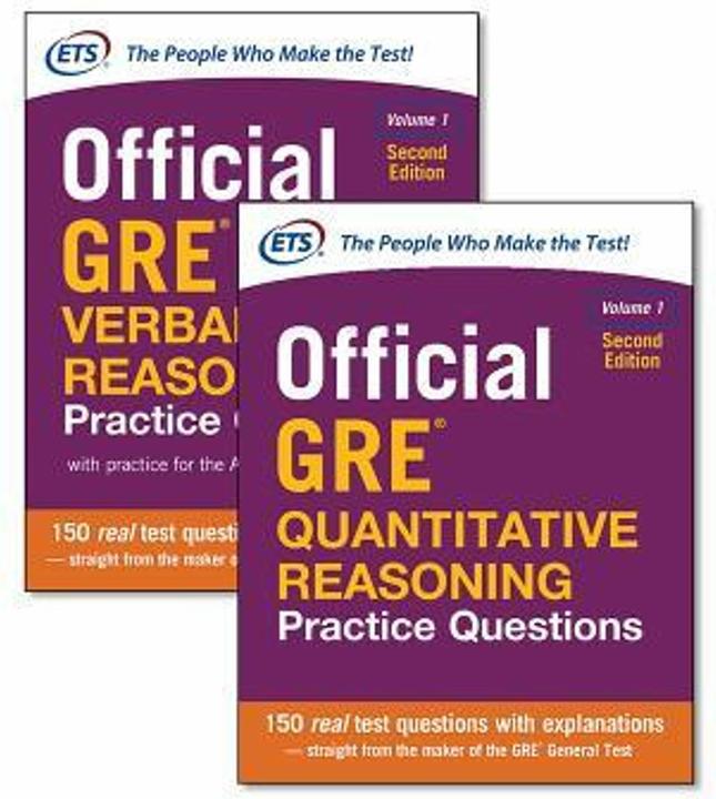 Actual product image Official GRE Value Combo (English, Educational Testing Service, 2017)