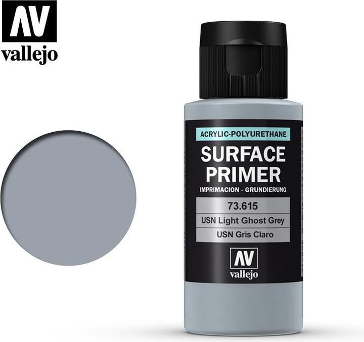 Produktbild Vallejo Surface Primer - USN Light Ghost Grey (73.615)
