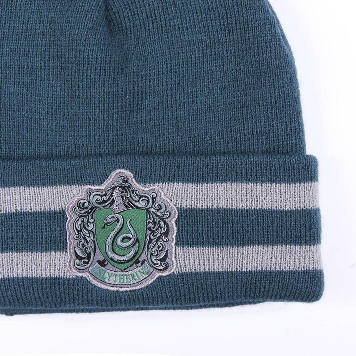 Actual product image Cerda HARRY POTTER - Set Bonnet Pompon + Echarpe - Serpentard - Enfants