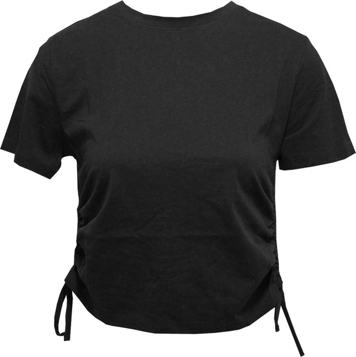 Actual product image Tri Dri Womens/Ladies Ruched Crop Top (L)