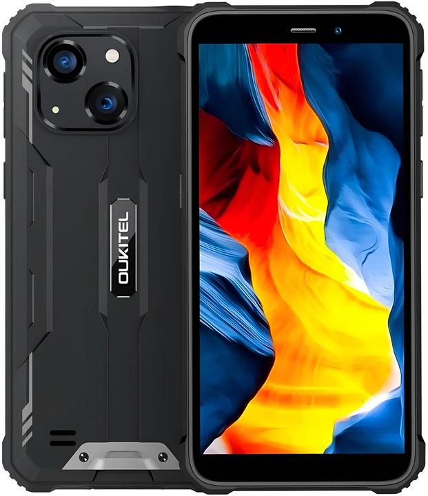 Oukitel WP32 PRO 6“ 6/256 Gb Schwarz Smartphone (256 Go, Noir, 5.98", Double SIM hybride, 20 Mpx, 4G)