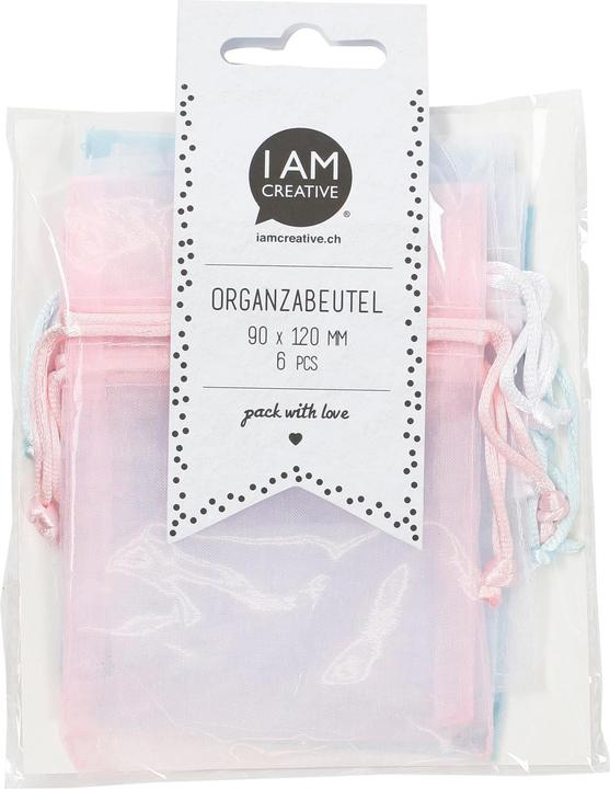 Produktbild I Am Creative Organzabeutel (Organzabeutel, 6 x)