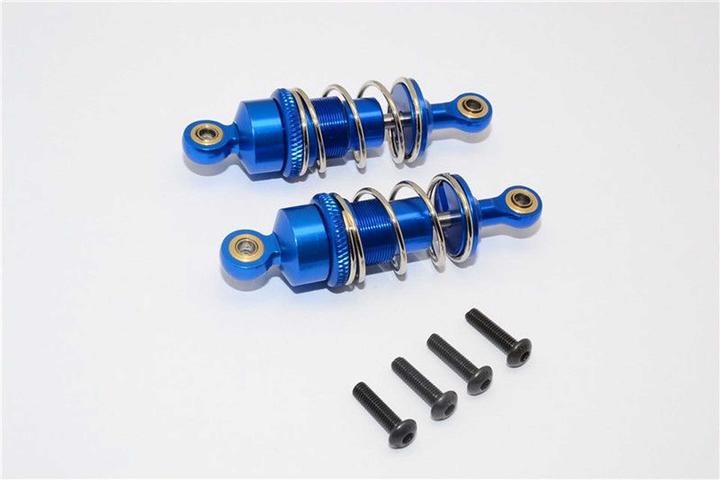 Image du produit GPM amortisseur aluminium 53mm avant/h bleu tamiya tt02