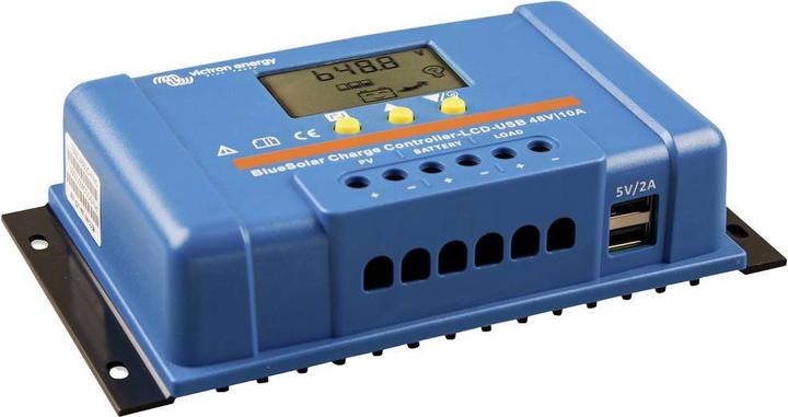 Victron Energy Blue-Solar PWM-LCD&USB Charge Controller PWM 12 V, 24 V, 48V 30A