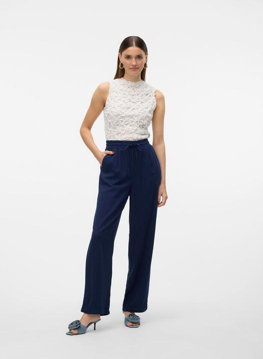 Actual product image Vero Moda VMJESMILO Mid-rise waist trousers Wide leg trousers (S)