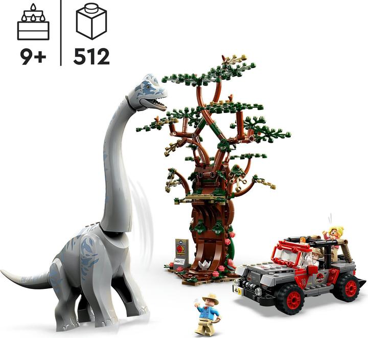 Actual product image LEGO 76960 Discovery of the Brachiosaurus (76960, LEGO Jurassic World)