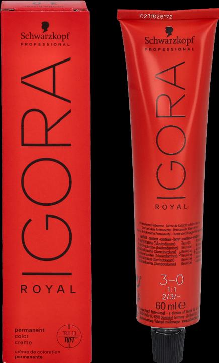 Produktbild Schwarzkopf Professional Igora Royal (3-0 Dunkelbraun)