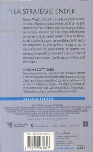 Image du produit La stratégie Ender (Français, Carte Orson Scott, 2013)