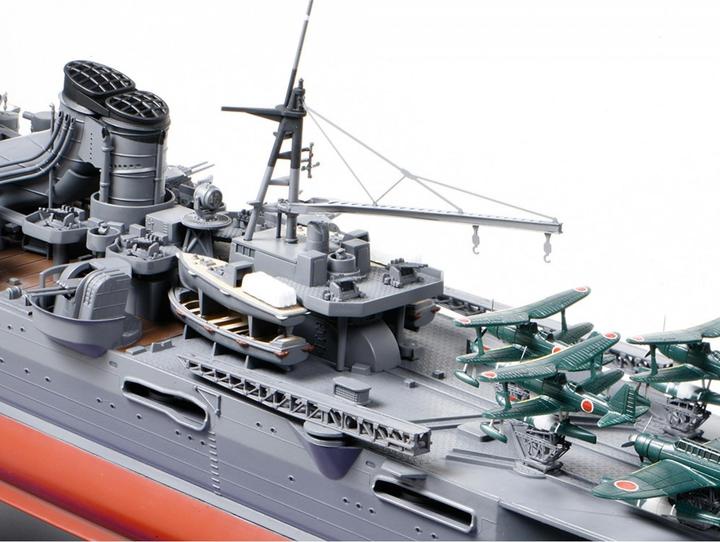 Actual product image Tamiya Mogami 1/350 Aircraft Carrier