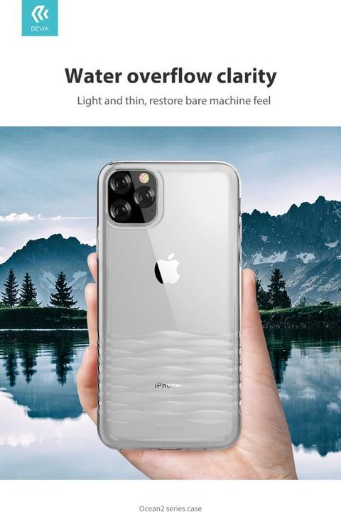 Immagine prodotto Devia Custodia serie Ocean2 per iPhone 11 Pro trasparente (Apple iPhone 11 Pro)