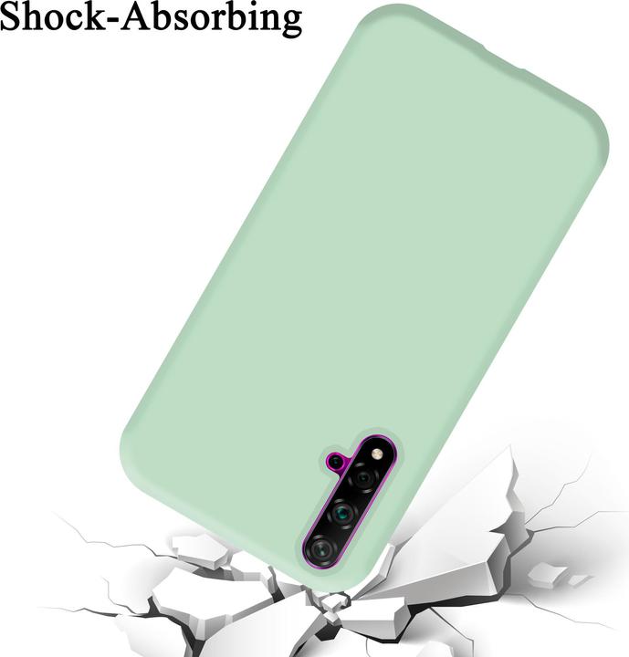 Immagine prodotto Cadorabo Copertura della cassa del silicone liquido TPU (Huawei Nova 5T, K20, TCL 20S)