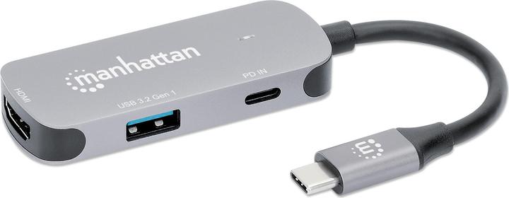 Actual product image Manhattan 130707 (USB-C, 3 Ports)