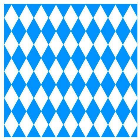 Braun Motivserviette (20 x, 33 x 33 cm)